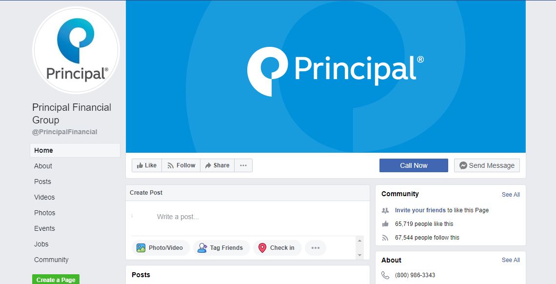 Principal's Facebook page.