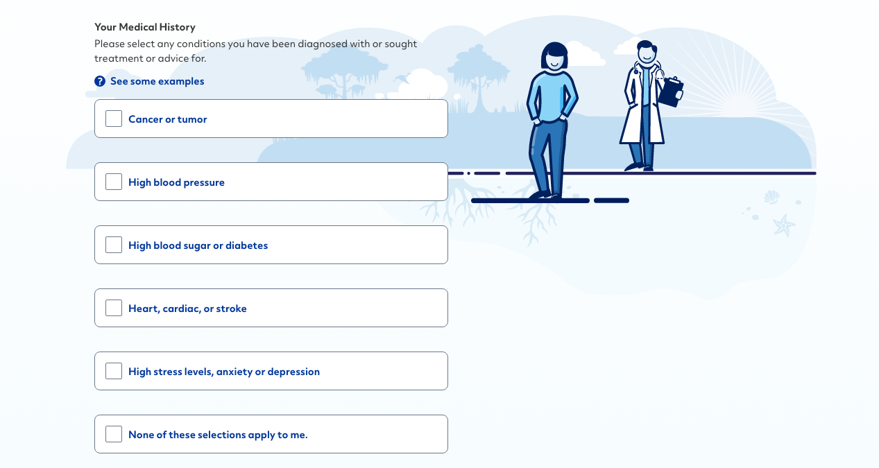 Allstate medical history