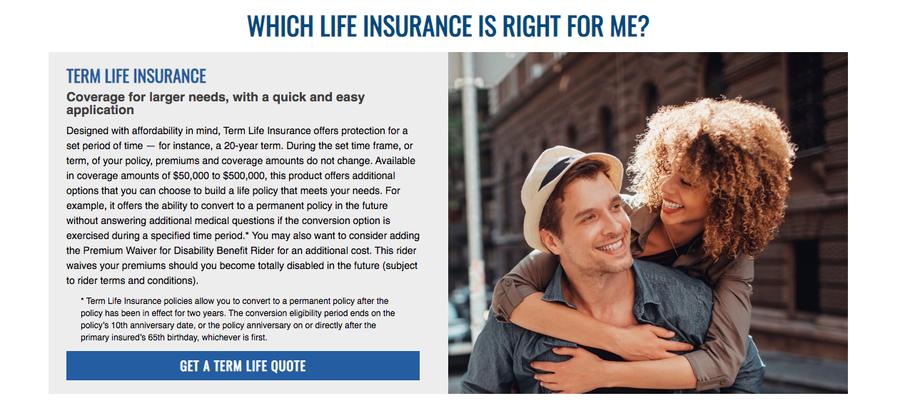 American Family Insurance Life Plan Info Page